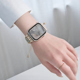 【ストーンブレスレットバンド】アップルウォッチバンド 天然石ブレスレット ハンドメイドベルト  Apple Watch