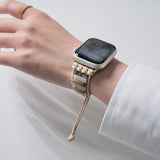 【ストーンブレスレットバンド】アップルウォッチバンド 天然石ブレスレット ハンドメイドベルト  Apple Watch
