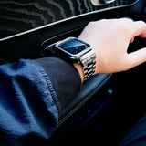 【ステンレス一体式バンド】ステンレスケース+ステンレスベルト一体式  Apple Watch