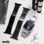調整は10秒で終わり!【エフォートレススチールバンド】B064 アップルウォッチバンド ステンレスベルト Apple Watch