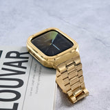 【ステンレス一体式バンド】ステンレスケース+ステンレスベルト一体式  Apple Watch