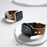 【ツートンレザーバンド】アップルウォッチバンド  レザーベルト Apple Watch