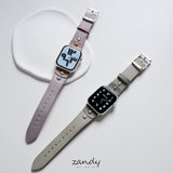 【ツートンレザーバンド】アップルウォッチバンド  レザーベルト Apple Watch