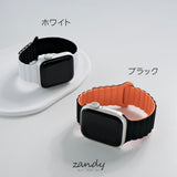 【マグネットシリコンループ】アップルウォッチバンド シリコンベルト Apple Watch