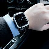 【ステンレス一体式バンド】ステンレスケース+ステンレスベルト一体式  Apple Watch