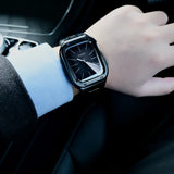 【ステンレス一体式バンド】ステンレスケース+ステンレスベルト一体式  Apple Watch