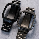 【ステンレス一体式バンド】ステンレスケース+ステンレスベルト一体式  Apple Watch