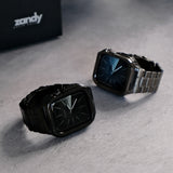 【ステンレス一体式バンド】ステンレスケース+ステンレスベルト一体式  Apple Watch