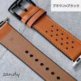 【パンチホールレザーバンド】アップルウォッチバンド 本革デザインベルト  Apple Watch