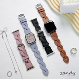 【ニッティングレザーベルト】アップルウォッチバンド レザーベルト Apple Watch