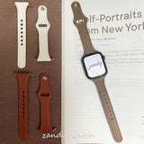 【細製レザータイプ】女性人気 アップルウォッチバンド レザーベルト 本革製 Apple Watch