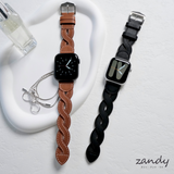 【ニッティングレザーベルト】アップルウォッチバンド レザーベルト Apple Watch