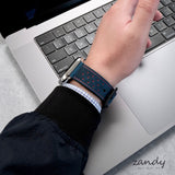 【パンチホールレザーバンド】アップルウォッチバンド 本革デザインベルト  Apple Watch