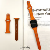 【細製レザータイプ】女性人気 アップルウォッチバンド レザーベルト 本革製 Apple Watch