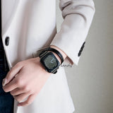 【ダブルループバンド】アップルウォッチバンド レザーベルト 二重巻デザイン  Apple Watch