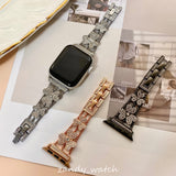 【クローバーチェーン】アップルウォッチバンド  クローバーチェーンベルト Apple Watch  ★調整工具付き★