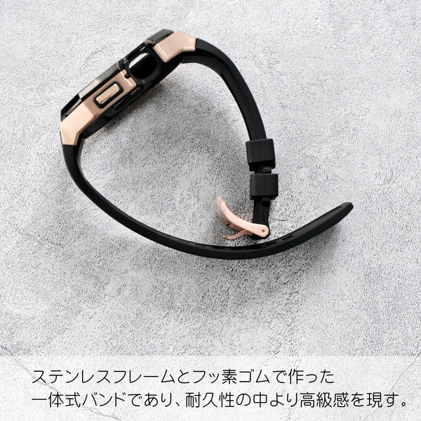 【ステンレスフレーム一体式バンド】アップルウォッチバンド 一体式ベルト Apple Watch