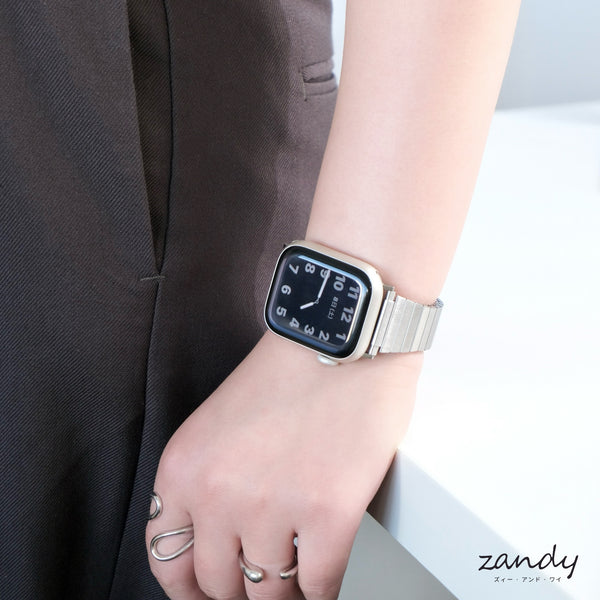 POP UP先行商品！【ステンレスループバンド】B076 アップルウォッチバンド ステンレスベルト ループバンド Apple Watch