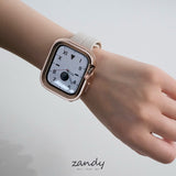 【メタルダブルフレームケース】アップルウォッチカバー メタル&TPU二重フレームケース Apple Watch