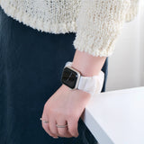 【シアーシフォンシュシュバンド】B073 アップルウォッチバンド シュシュベルト Apple Watch