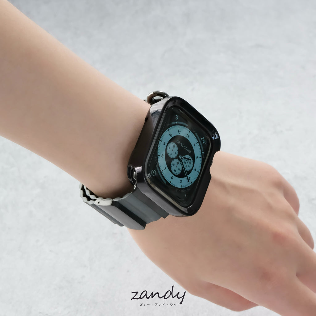 メッキタイプ！【スクエアソフトフレームケース】アップルウォッチカバー ソフトフレーム Apple Watch