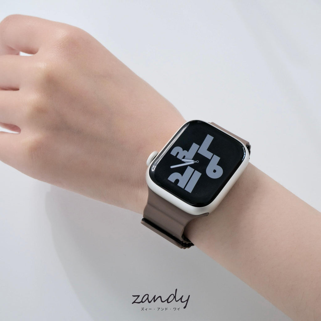 【マグネットシリコンループ】アップルウォッチバンド シリコンベルト Apple Watch