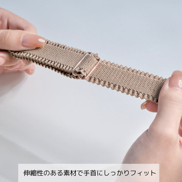 【プリーツナイロンループ】アップルウォッチバンド ナイロンベルト Apple Watch