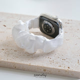 【サテンシュシュバンド】B075 アップルウォッチバンド シュシュベルト Apple Watch