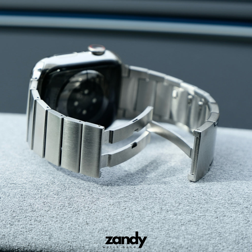 【エフォートレスブレスバンド】B065 アップルウォッチバンド ブレスレット ステンレスベルト Apple Watch