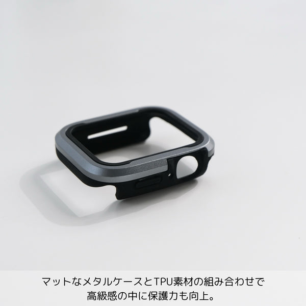 Apple Watch11対応！【ツートンフレームケース】C012 アップルウォッチカバー ツートンフレームケース Apple Watch