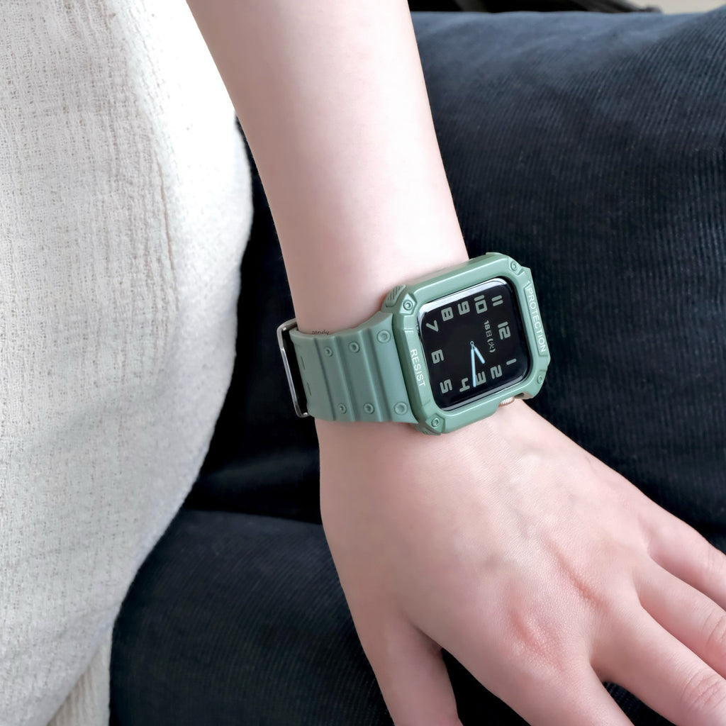 限定カラー！【スポーツ一体式バンド】A005 アップルウォッチバンド 一体式ベルト Apple Watch