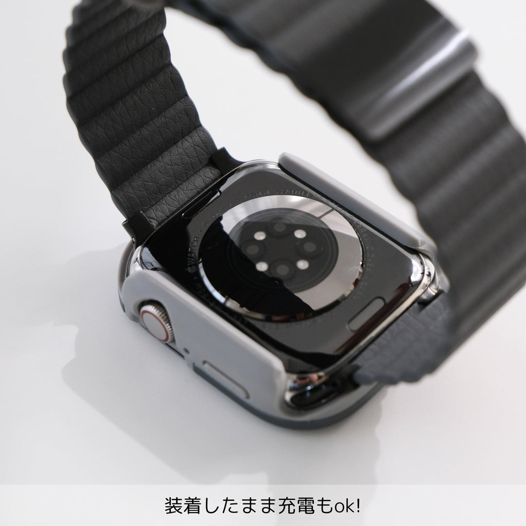 Apple Watch11対応！【ツートンフレームケース】C012 アップルウォッチカバー ツートンフレームケース Apple Watch