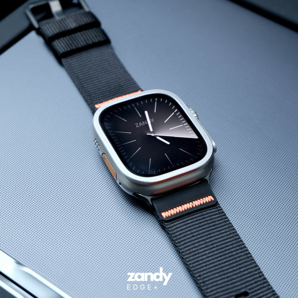 EDGE+【ミッションナイロンバンド】B078 アップルウォッチバンド ナイロンベルト アウトドア Apple Watch