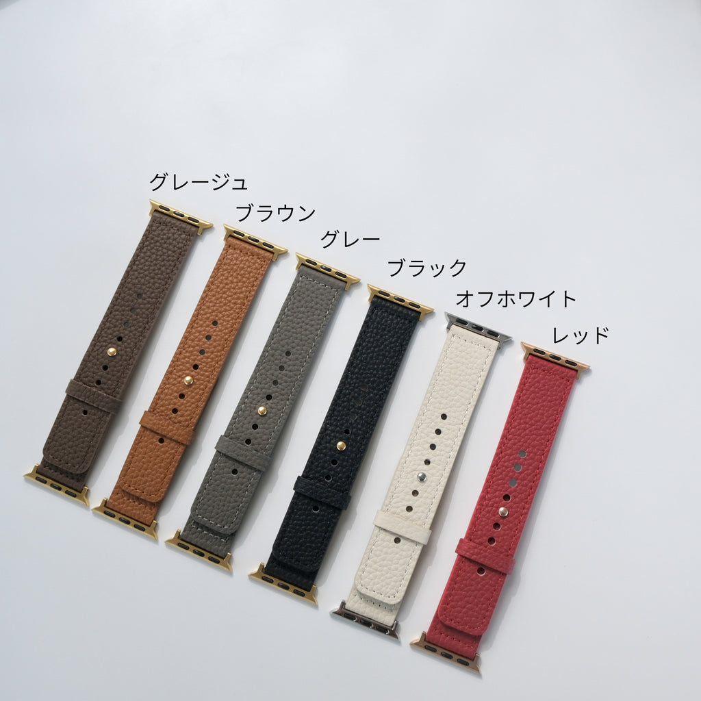 【エッセンスレザーバンド】B070 アップルウォッチバンド  レザーベルト Apple Watch