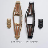 新色追加！【レザーブレスレットバンド】B003 アップルウォッチバンド 革ブレスレットベルト ハンドメイド  Apple Watch