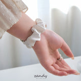 【サテンシュシュバンド】B075 アップルウォッチバンド シュシュベルト Apple Watch