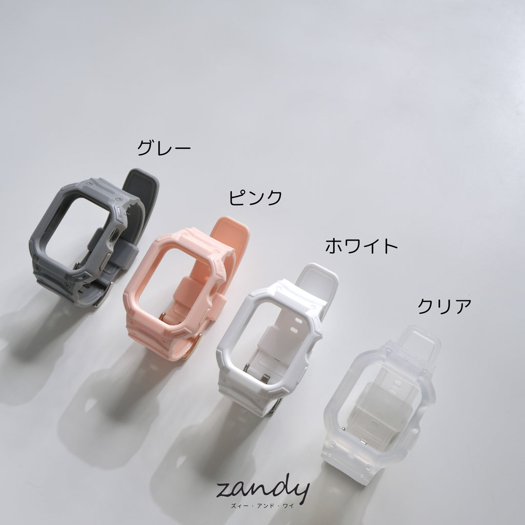 【TPU一体式バンド】A013 アップルウォッチバンド 一体式ベルト Apple Watch 10/11専用モデル
