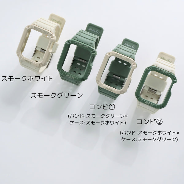 限定カラー！【スポーツ一体式バンド】A005 アップルウォッチバンド 一体式ベルト Apple Watch