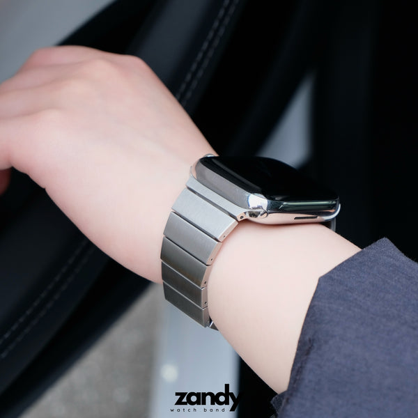【エフォートレスブレスバンド】B065 アップルウォッチバンド ブレスレット ステンレスベルト Apple Watch