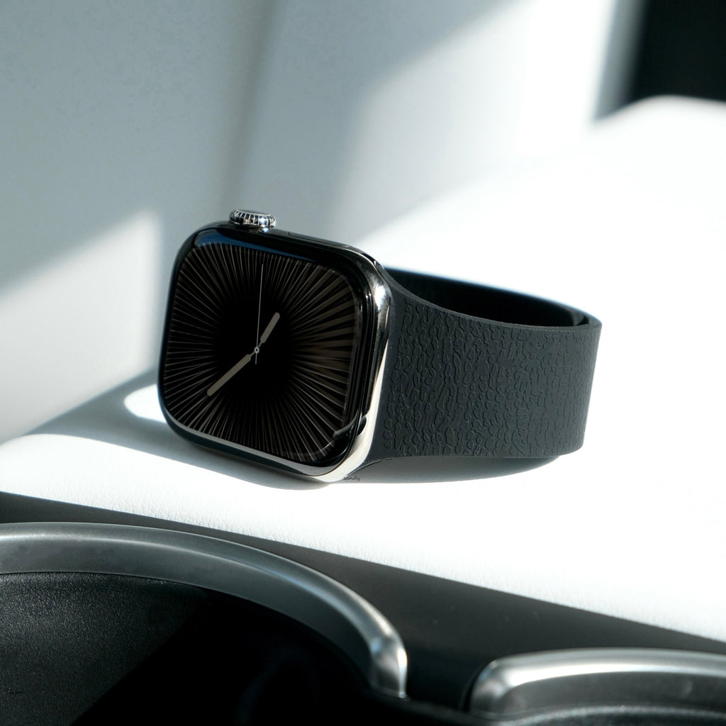 【ライムゼストマグバンド】B066 アップルウォッチバンド シリコンベルト マグネット留め Apple Watch