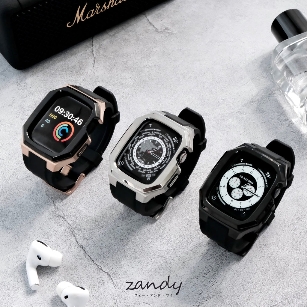 【ステンレスフレーム一体式バンド】アップルウォッチバンド 一体式ベルト Apple Watch