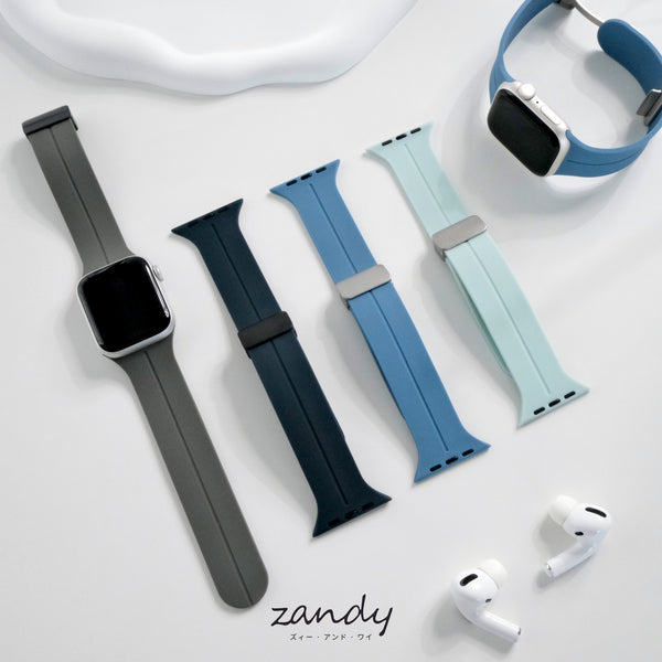 新色追加！【シリコンループ】アップルウォッチバンド マグネットバックル  Apple Watch