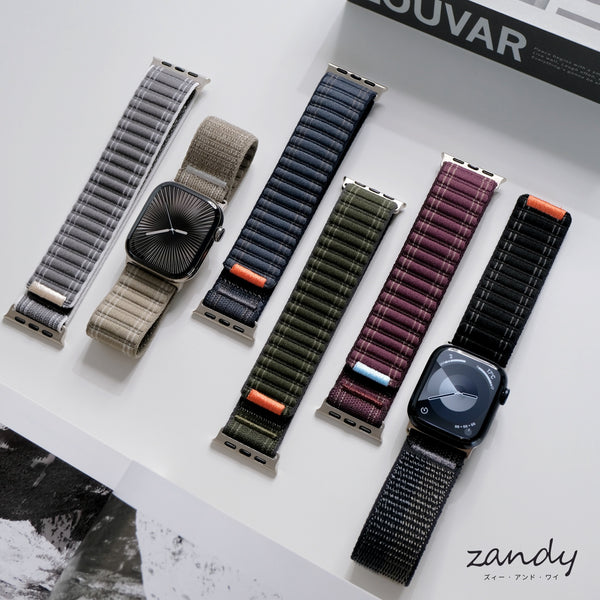 【ステッチナイロンループ】B050 アップルウォッチバンド ナイロンベルト Apple Watch