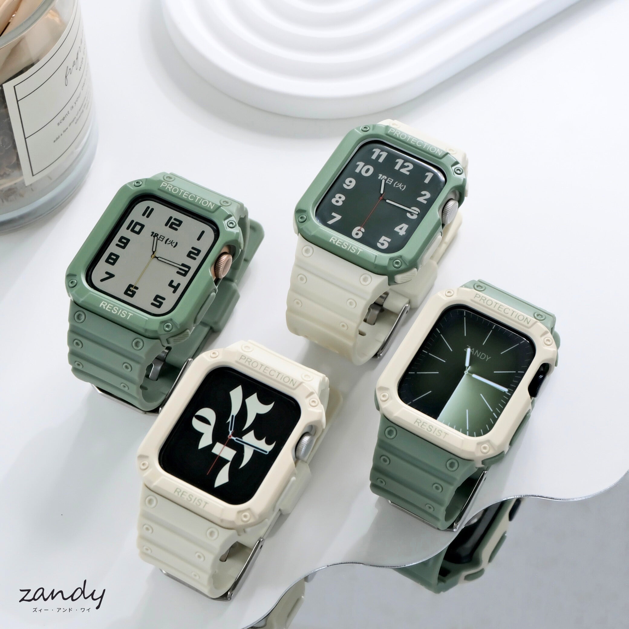 限定カラー！【スポーツ一体式バンド】A005 アップルウォッチバンド 一体式ベルト Apple Watch