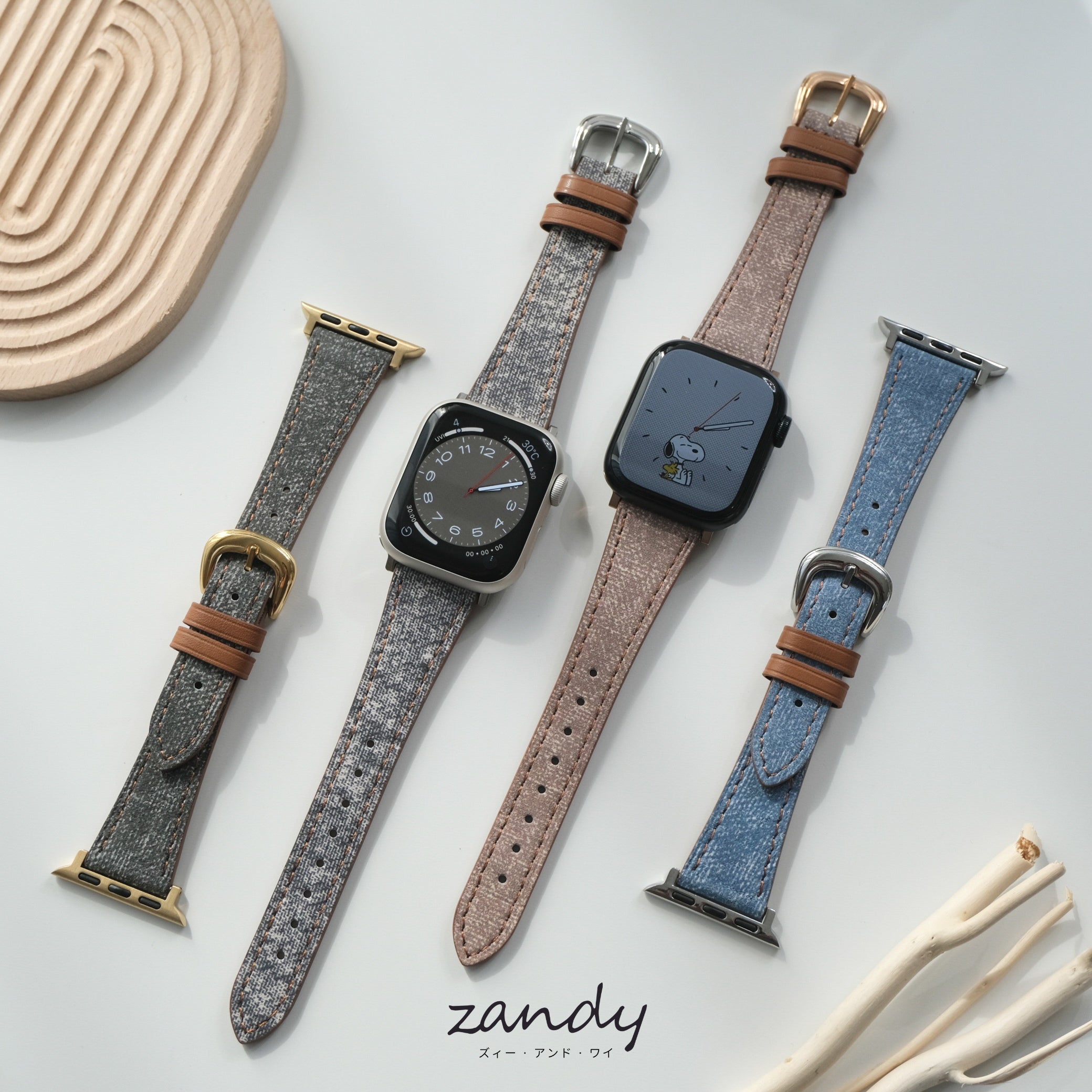 【アンティークレザーバンド】B016 アップルウォッチバンド  レザーベルト Apple Watch メイン画像