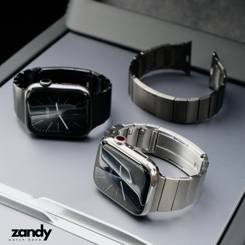 【エフォートレスブレスバンド】B065 アップルウォッチバンド ブレスレット ステンレスベルト Apple Watch