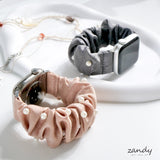 【パールグロウシュシュバンド】B074アップルウォッチバンド シュシュベルト Apple Watch