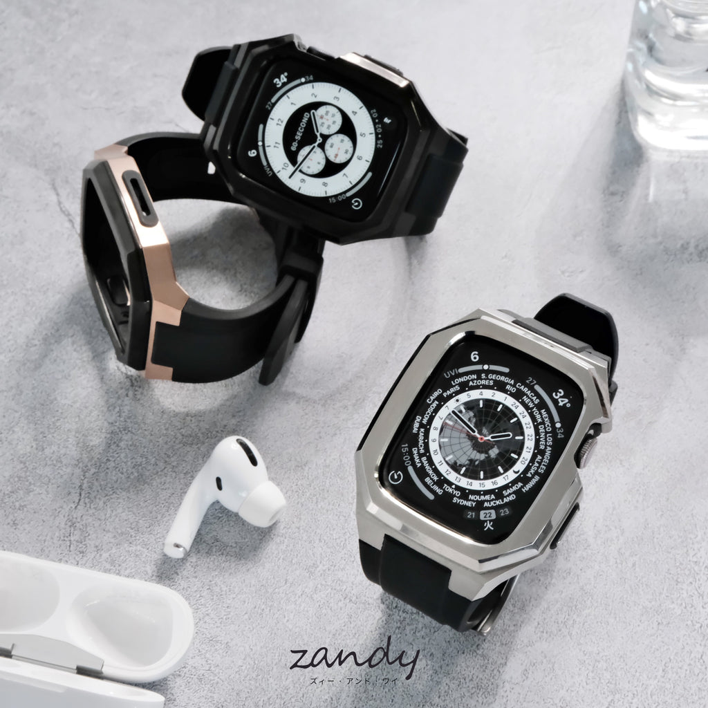 【ステンレスフレーム一体式バンド】アップルウォッチバンド 一体式ベルト Apple Watch