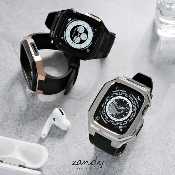 【ステンレスフレーム一体式バンド】アップルウォッチバンド 一体式ベルト Apple Watch