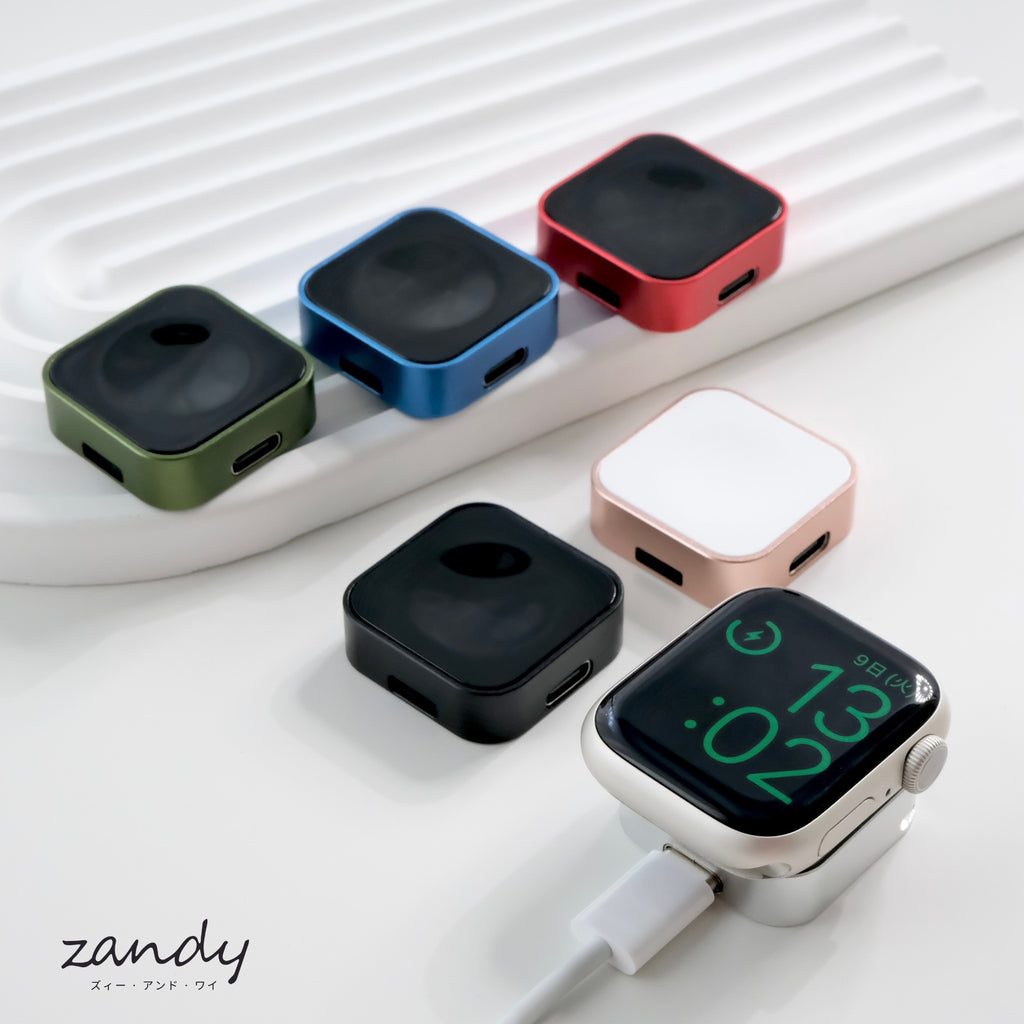 【2 way Charge】Apple Watch 2way アップルウォッチ充電器 ポータブルマグネット式ワイヤレス充電器